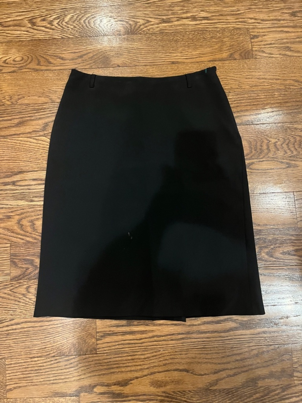 Prada Sleek Black Pencil Skirt